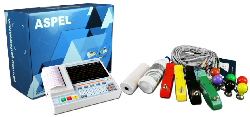 Aparat EKG ASPEL z rozbudowaną analizą